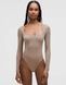 Боді Lululemon Wundermost Ultra-Soft Nulu Коричневий XL LW3HQFS LW3HQFS TPTC фото 1