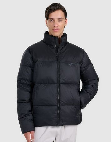 Утеплена куртка 4F Down Jacket M601 Чорний 2XL 4FWAW25TDJAM601-20S 4FWAW25TDJAM601-20S фото