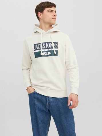 Худі Jack&Jones Arthur Бежевий XL 12241776 12241776 фото