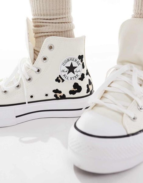 Кеди Converse Chuck Taylor All Star Lift Print Білий 41.5 A14936C A14936C фото