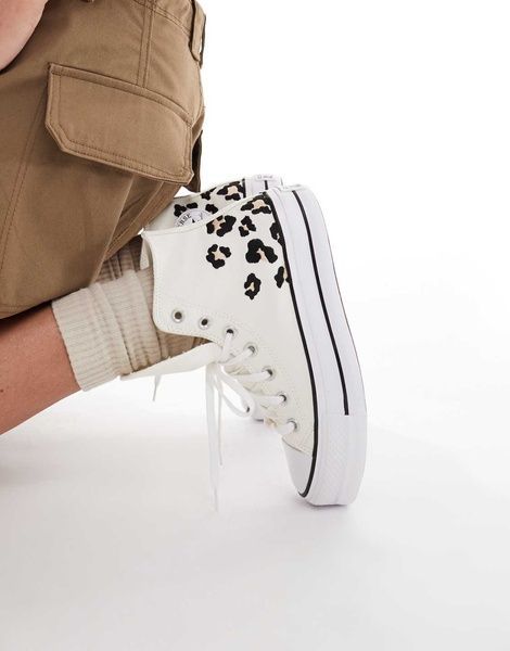 Кеди Converse Chuck Taylor All Star Lift Print Білий 41.5 A14936C A14936C фото
