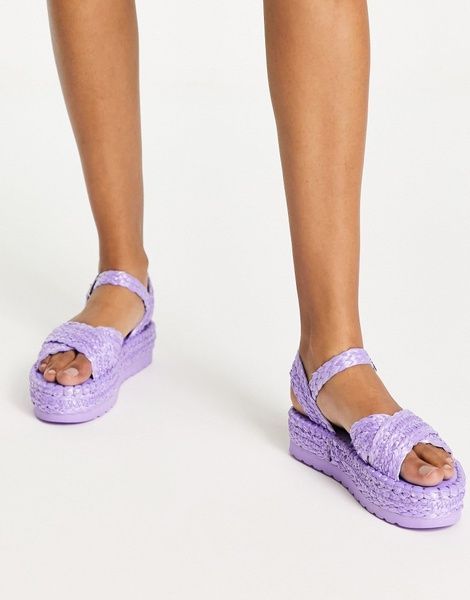 Босоніжки South Beach Сrossover Flatform Фіолетовий 37 113928746 113928746 фото