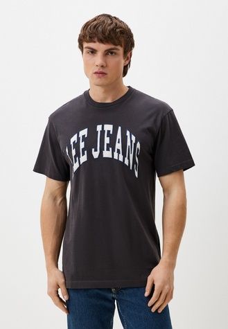 Футболка Lee Varsity Чорний S 112341727 112341727 фото