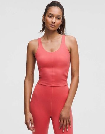 Спортивний топ lululemon Glow Up&trade; Tank Кораловий US14/XXL LW1EZAS  LW1EZAS фото