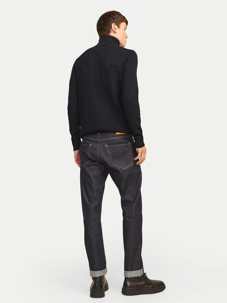 Светер Jack&Jones Perfect Half Zip Чорний 2XL 12257773 12257773 02 фото