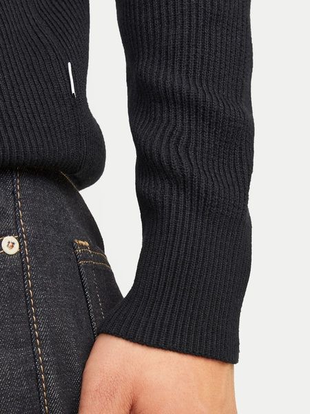 Светер Jack&Jones Perfect Half Zip Чорний 2XL 12257773 12257773 02 фото