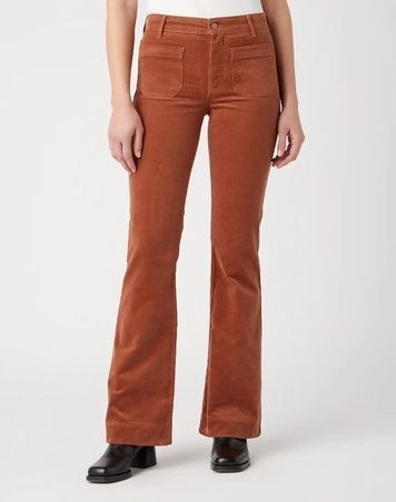Вельветові штани Wrangler Flare 623 Коричневий W26L32 W233ECH42 W233ECH42 фото