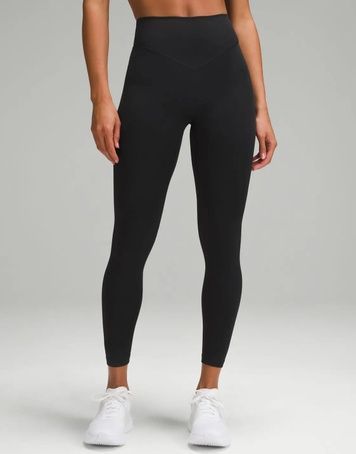 Легінси Lululemon Breezethrough High-Rise Tight 25' Чорний US2/XS LW5FFQS LW5FFQS фото
