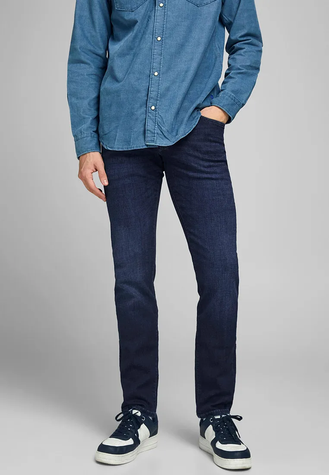 Джинси Jack&Jones JJIGLENN JJICON JJ 757 50SPS Синій W30L34 12184390 12184390 фото