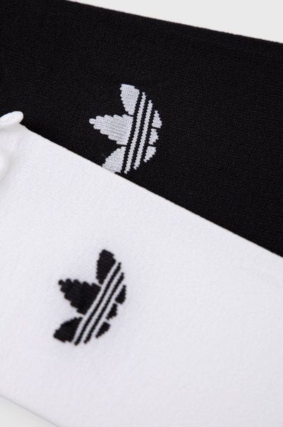 Набір високих шкарпеток adidas unisex Ruffle Crw 2Pp Чорно-білий 37-39 HC9532 HC9532 фото