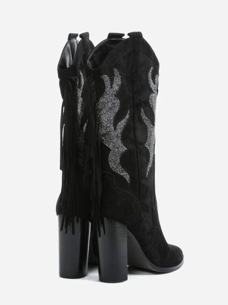 Чоботи GUESS BOTAS DE TACON Чорний 35 FL8MRAESU11 FL8MRAESU11 фото