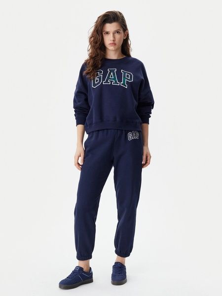Світшот GAP Crewneck Logo Синій S 645565-00 645565-00 фото