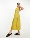 Сукня міді Lola May Square Neck Trapeze Tiered Гірчичний XL 127370653 127370653 фото 1